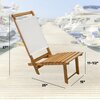 Whitecap Teak Catalina Sand Chair WT60074